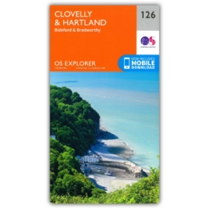 MAP,O/S Clovelly & Hartland Explorer 2.5in (with Download)